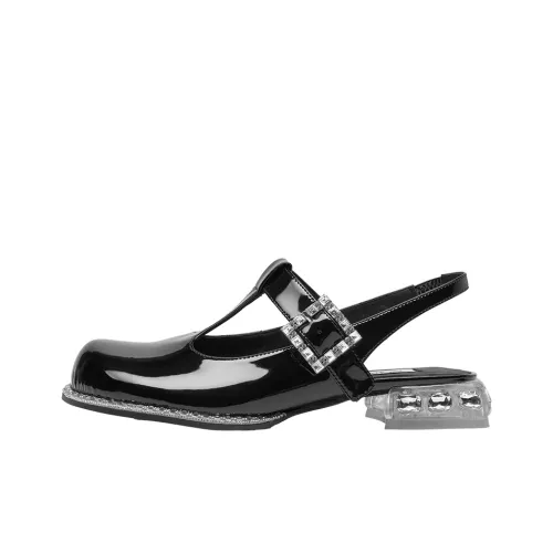 SHOESZOOO Женские повседневные туфли Хепберн - черный, женские