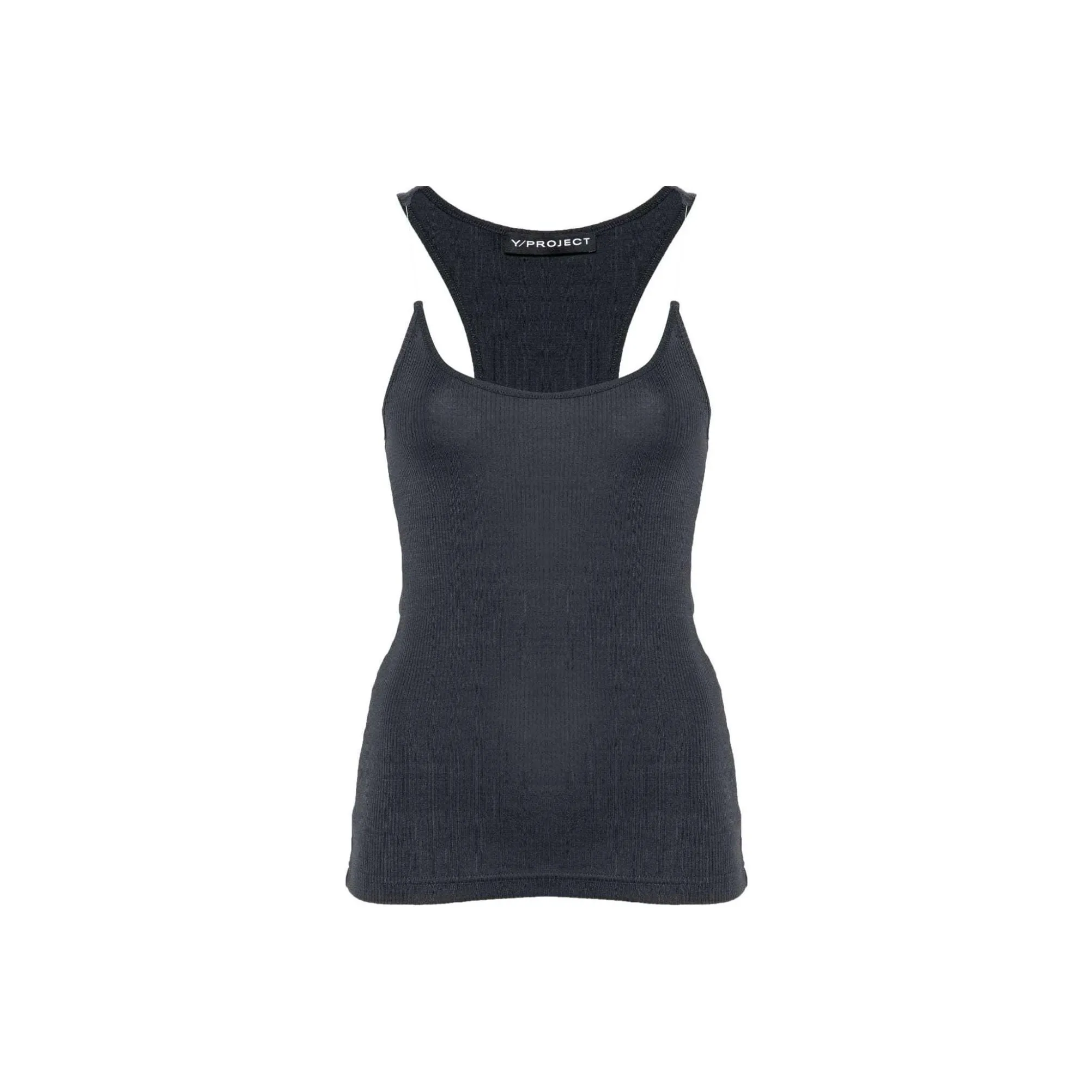 YProject SS24 Tank Top Women's Coal Gray