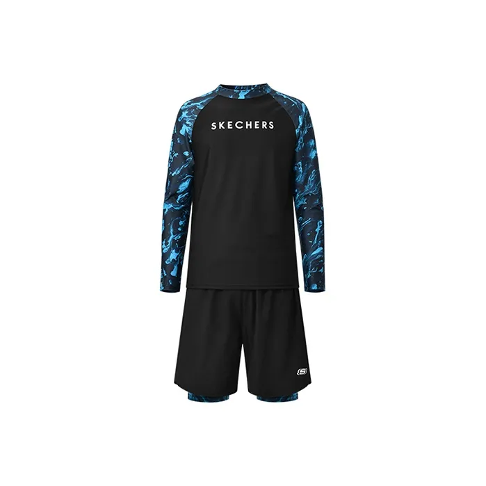 Skechers Купальник Комплект Мужской Темно-синий