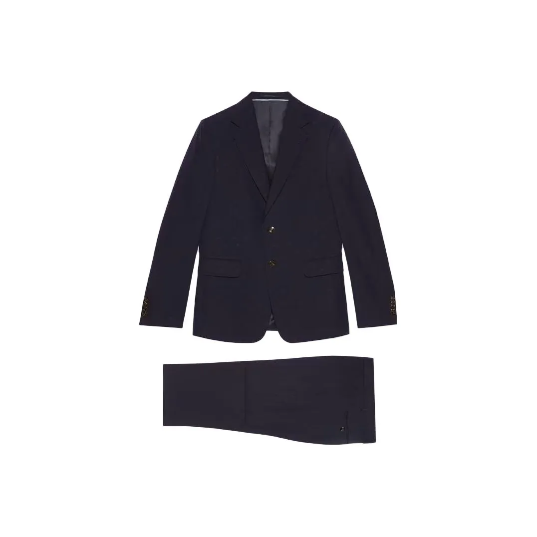 GUCCI Business Suit Men's Dark Blue