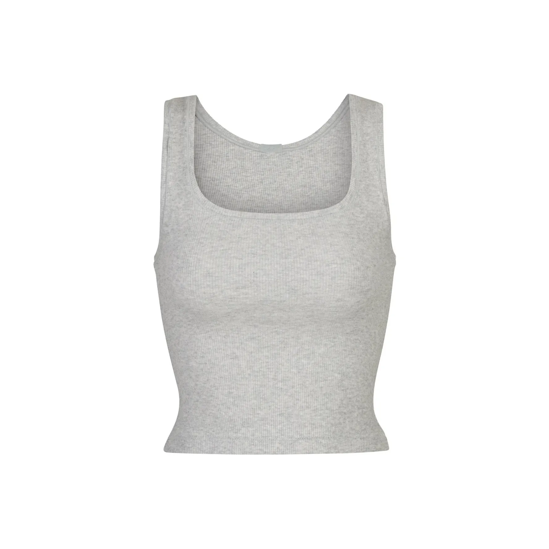 SKIMS Майка Женская Светло-Серый Светло-Меланжевый GREY