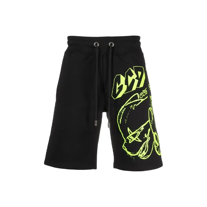 GCDS Sports Shorts Men's Black