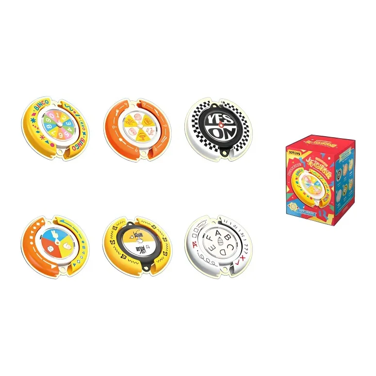 52TOYS Magpie JOY Collection Fortune WHEEL Blind Boxes Single Mystery Box Full Box 6 Pack