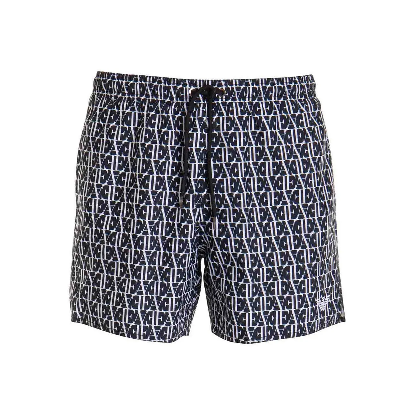 EMPORIO ARMANI Пляжные шорты Мужские Черные