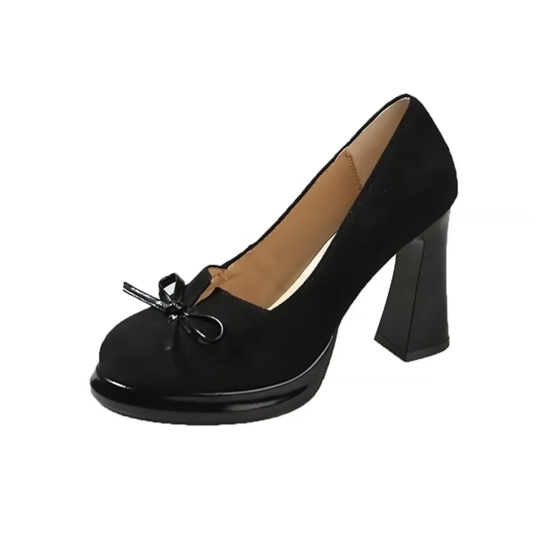 NTOZE Грубый каблук Высокие каблуки Женские