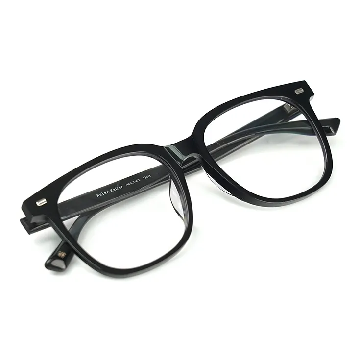 HELEN KELLER Пластиковая оправа Квадратные Оправы для очков Унисекс