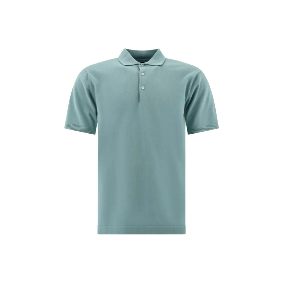 Beams Plus Polo Shirts Men Light Blue