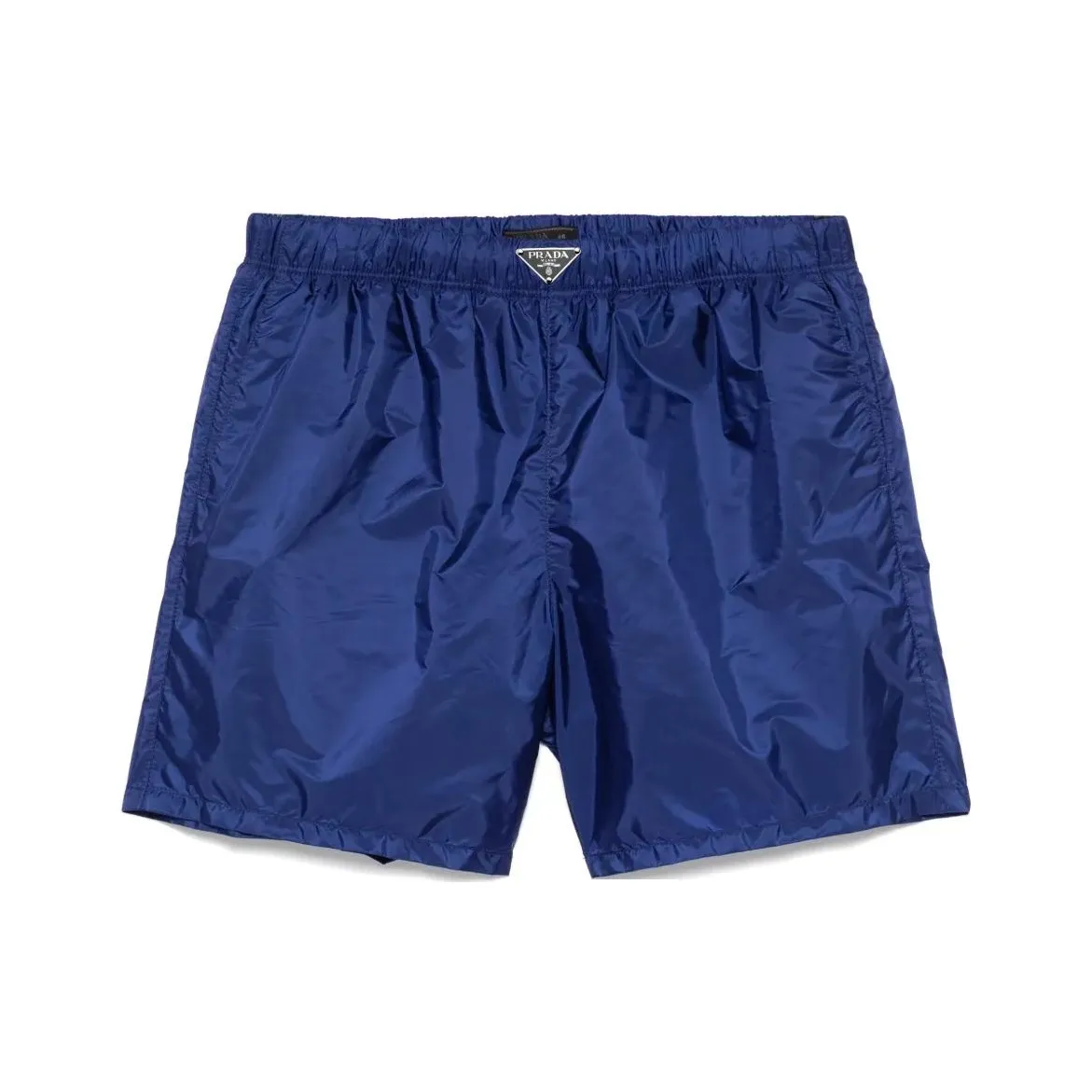 PRADA Triangle Logo Mid Rise Swim Shorts