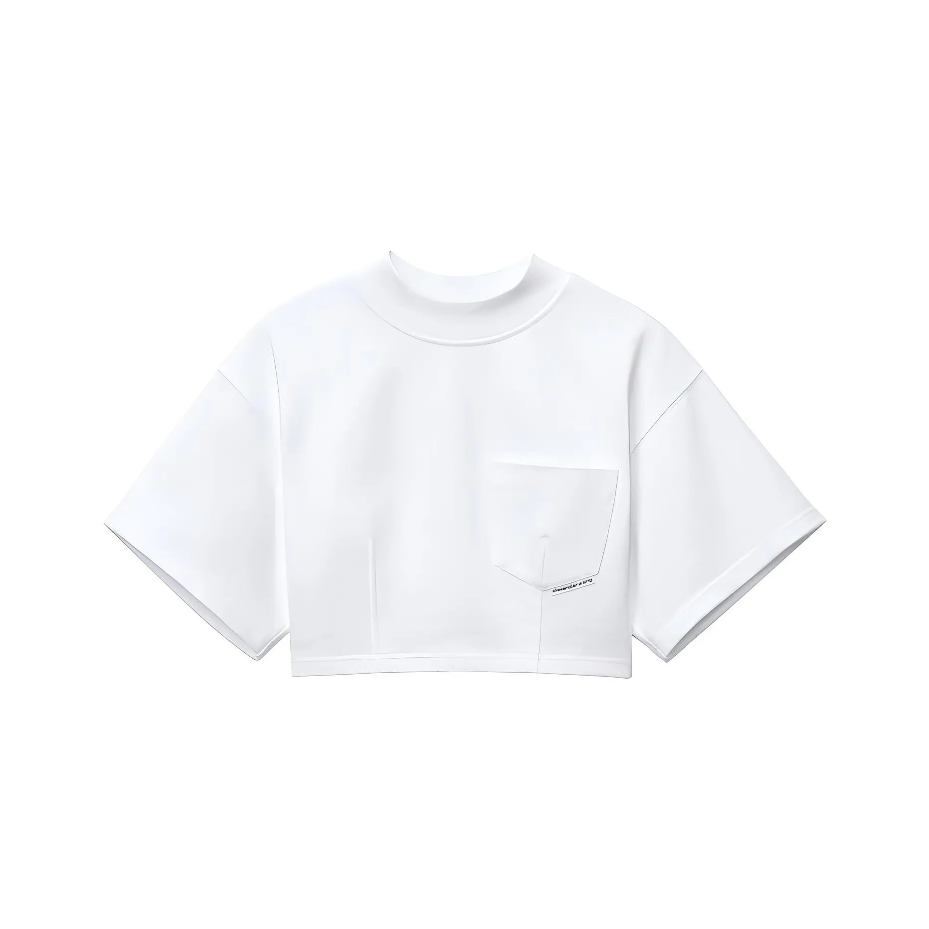 alexander wang Белый Женские Короткие Топы