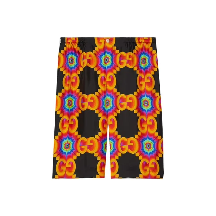 Gucci Red Men's Casual Shorts Gucci Красные Мужские Повседневные Шорты