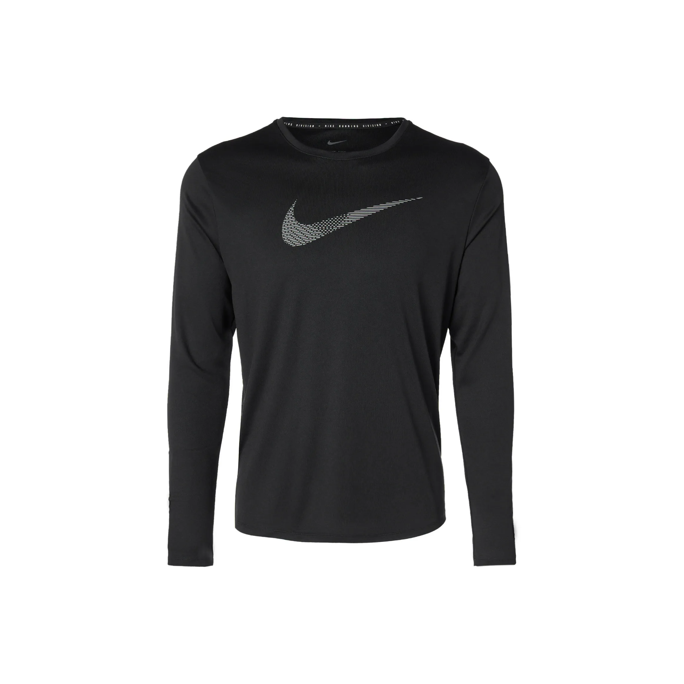 Черная мужская беговая футболка Nike