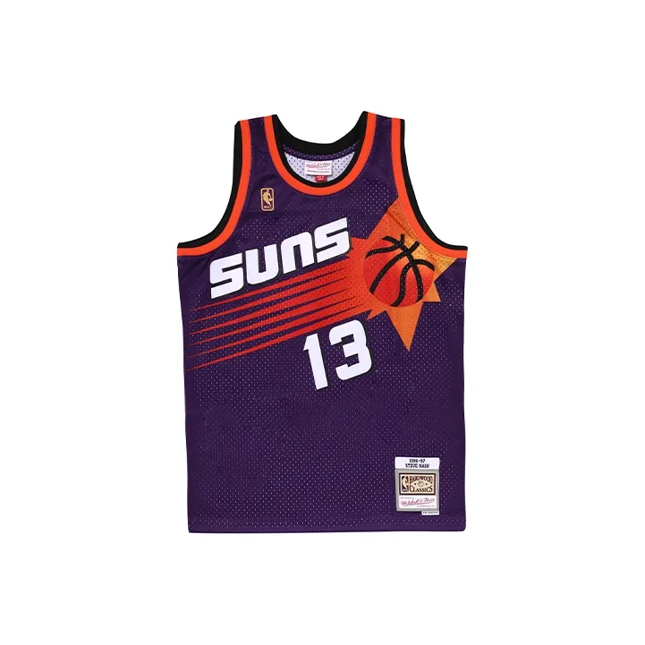 MITCHELL NESS Баскетбольная Джерси Унисекс Фиолетовая