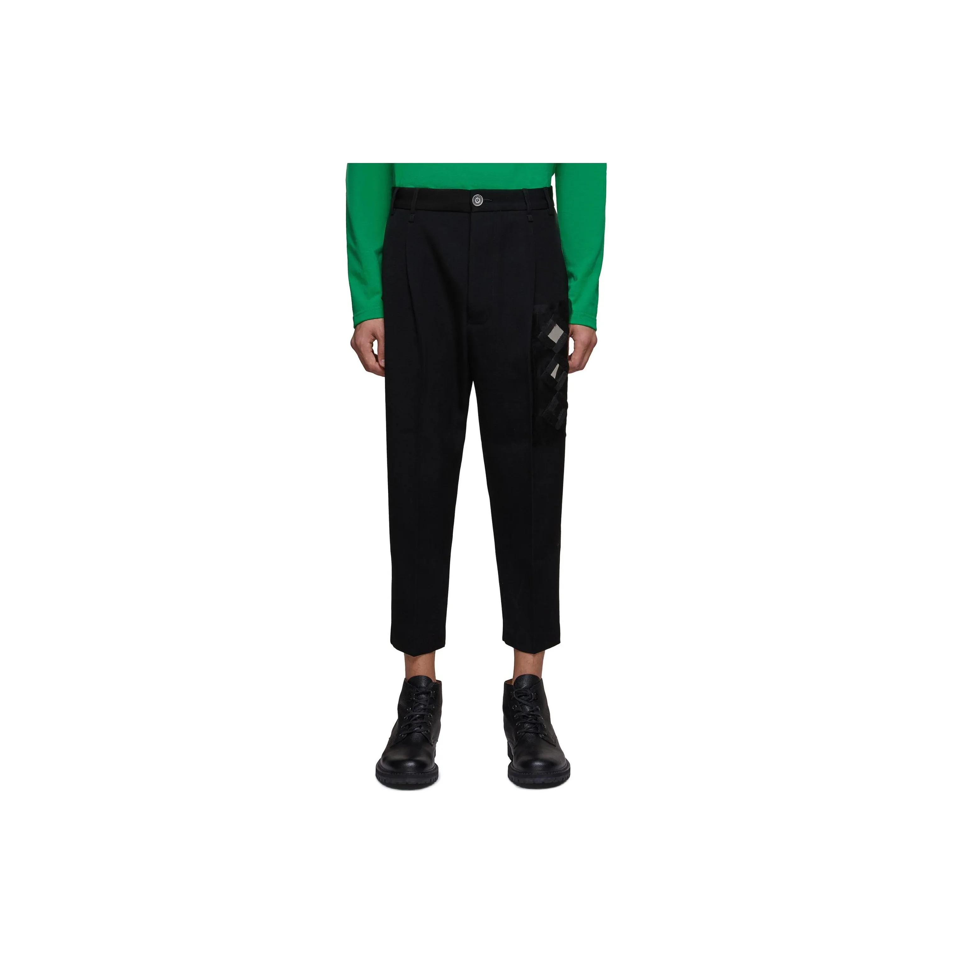 SONG FOR THE MUTE Casual Pants Men's Black