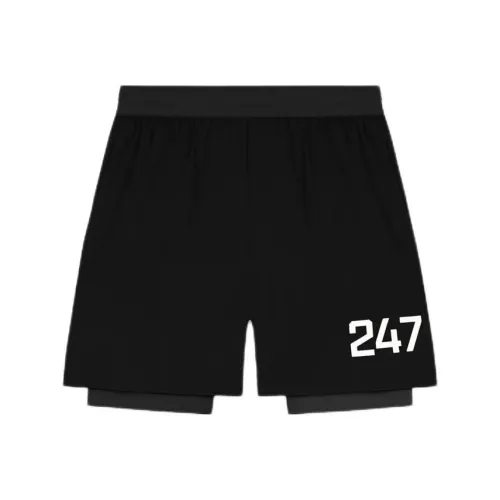 REPRESENT Черные Мужские Повседневные Шорты