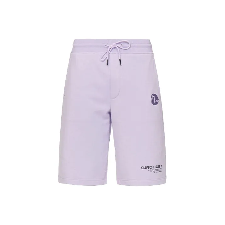 EVISU Шорты Мужские Светло-фиолетовые