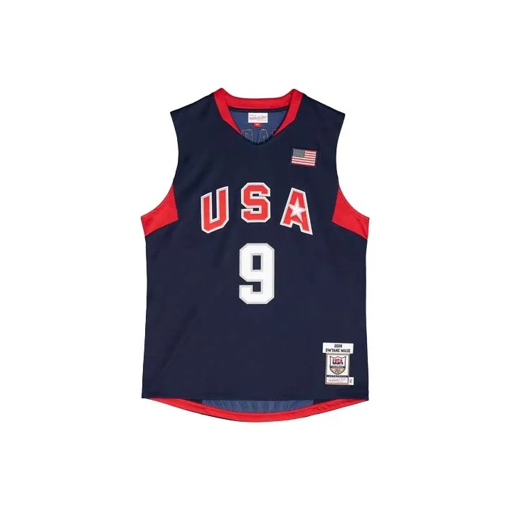 Mitchell & Ness 2008 Dwyane Wade Usa Basketball Authentic Jersey