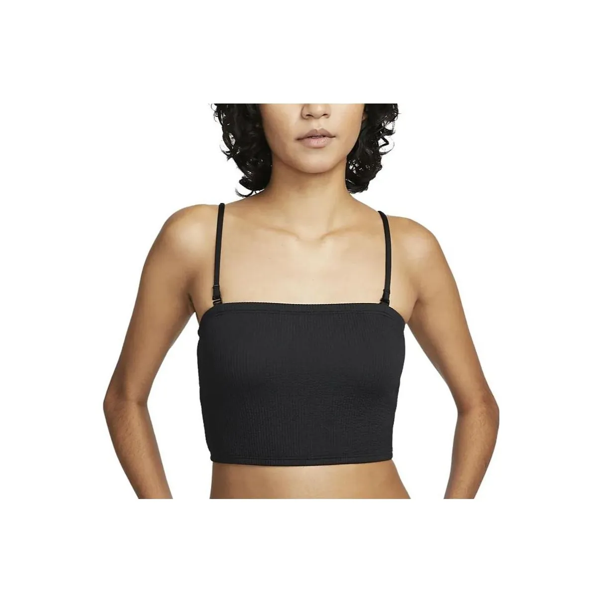 Nike Women's Bandeau Midkini Swim Top
