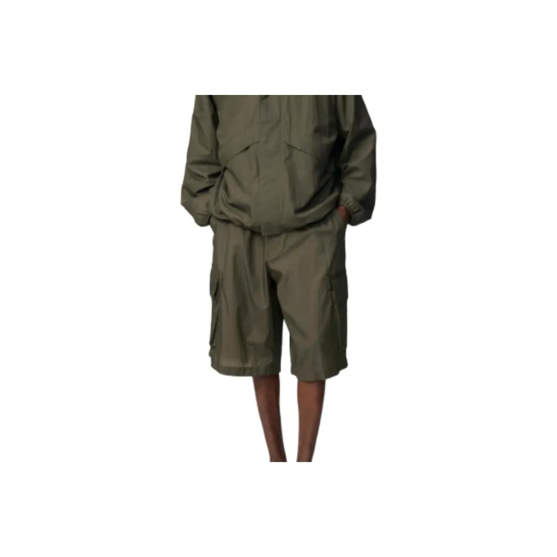 UNIQLO x Clare Waight Keller C Collection SS25 Cargo mini shorts Men's Olive
