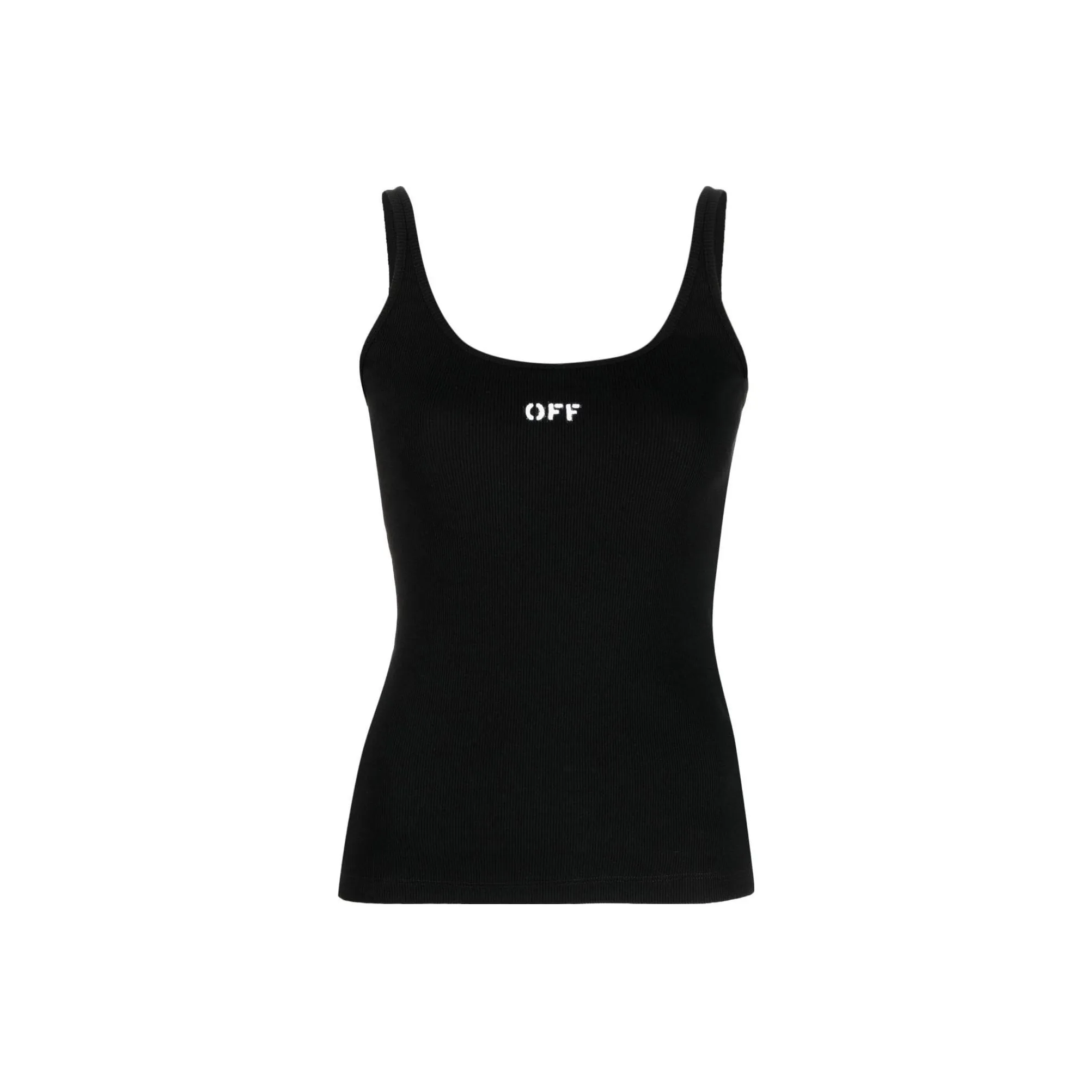 Off Белый черный Женские футболки