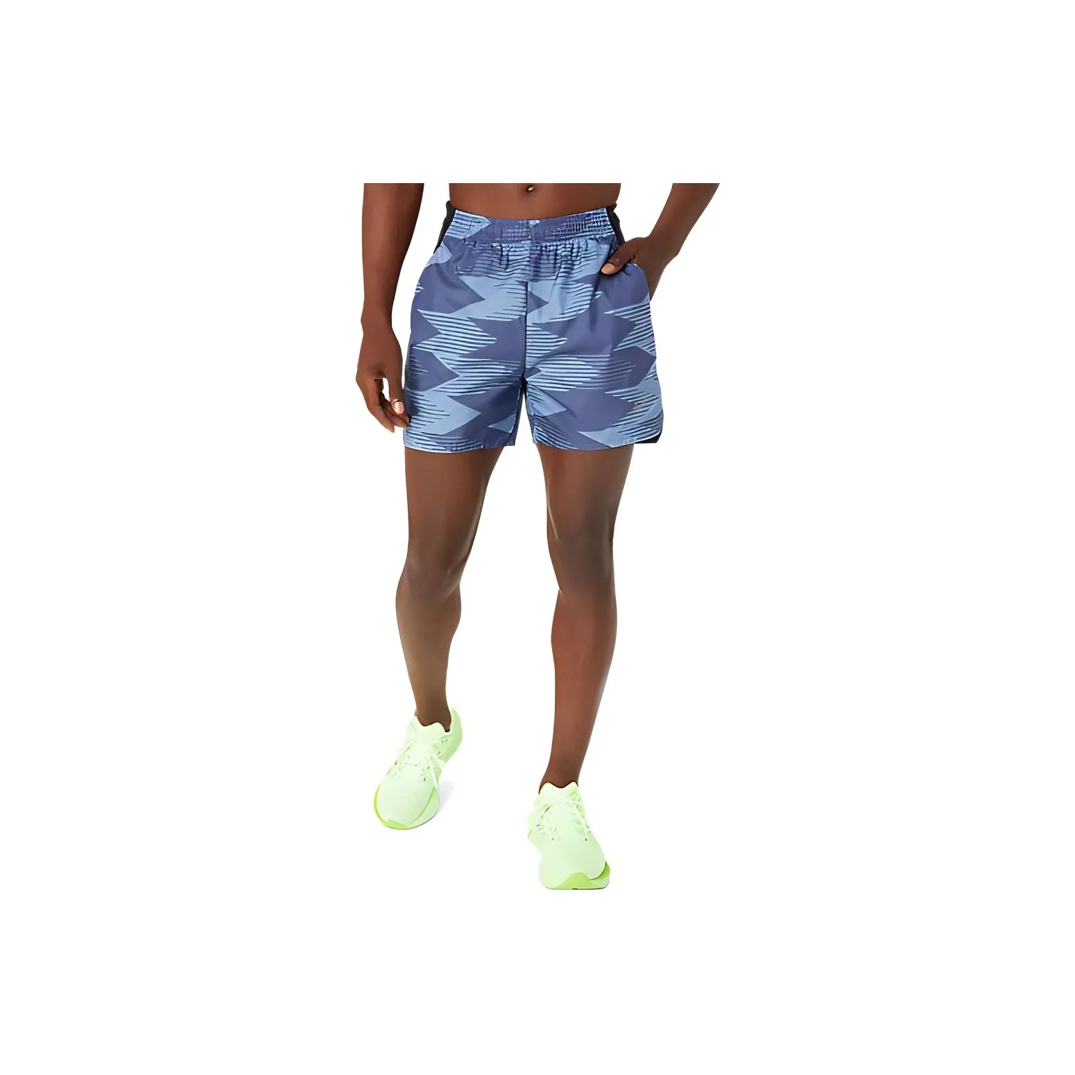 Asics Graphic 5 Casual Shorts Men's Blue