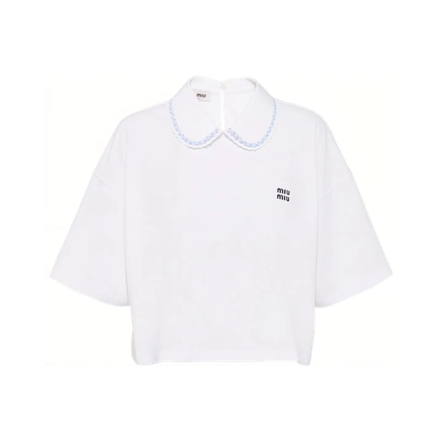 MIU MIU FW22 Crop Top Women's White