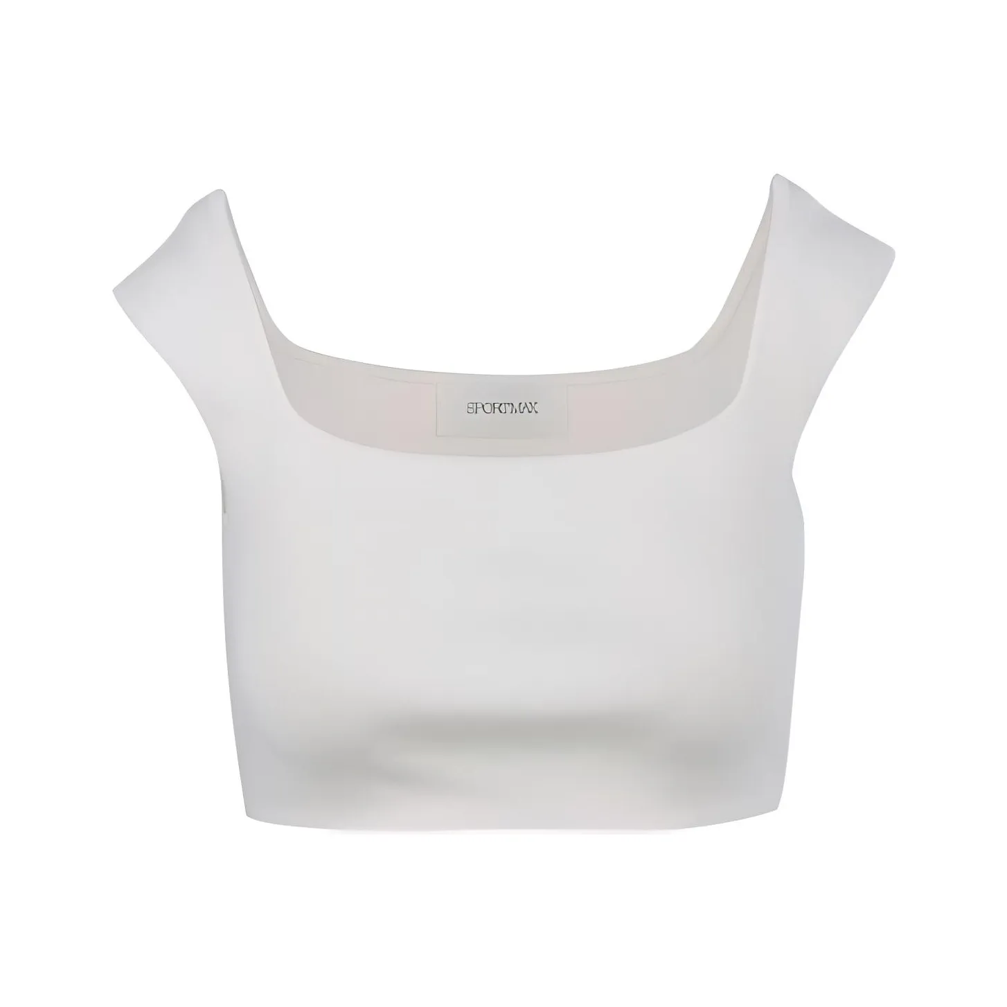 SportMax Square Neck Sleeveless Top