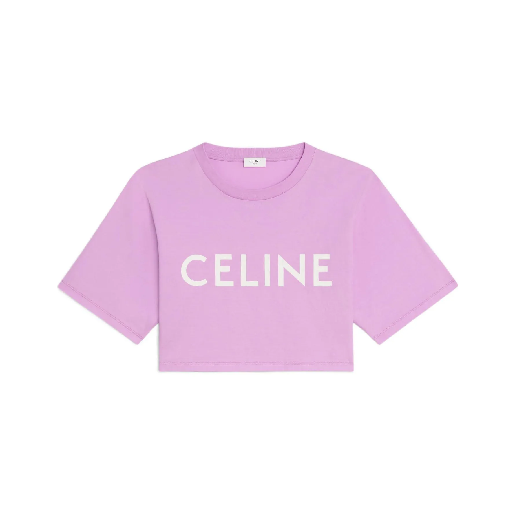 CELINE SS22 CROP TOP Женский Фиолетовый