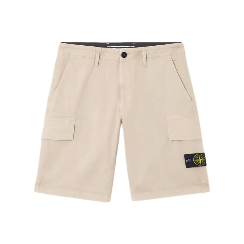 STONE ISLAND Compass Patch Cargo Shorts