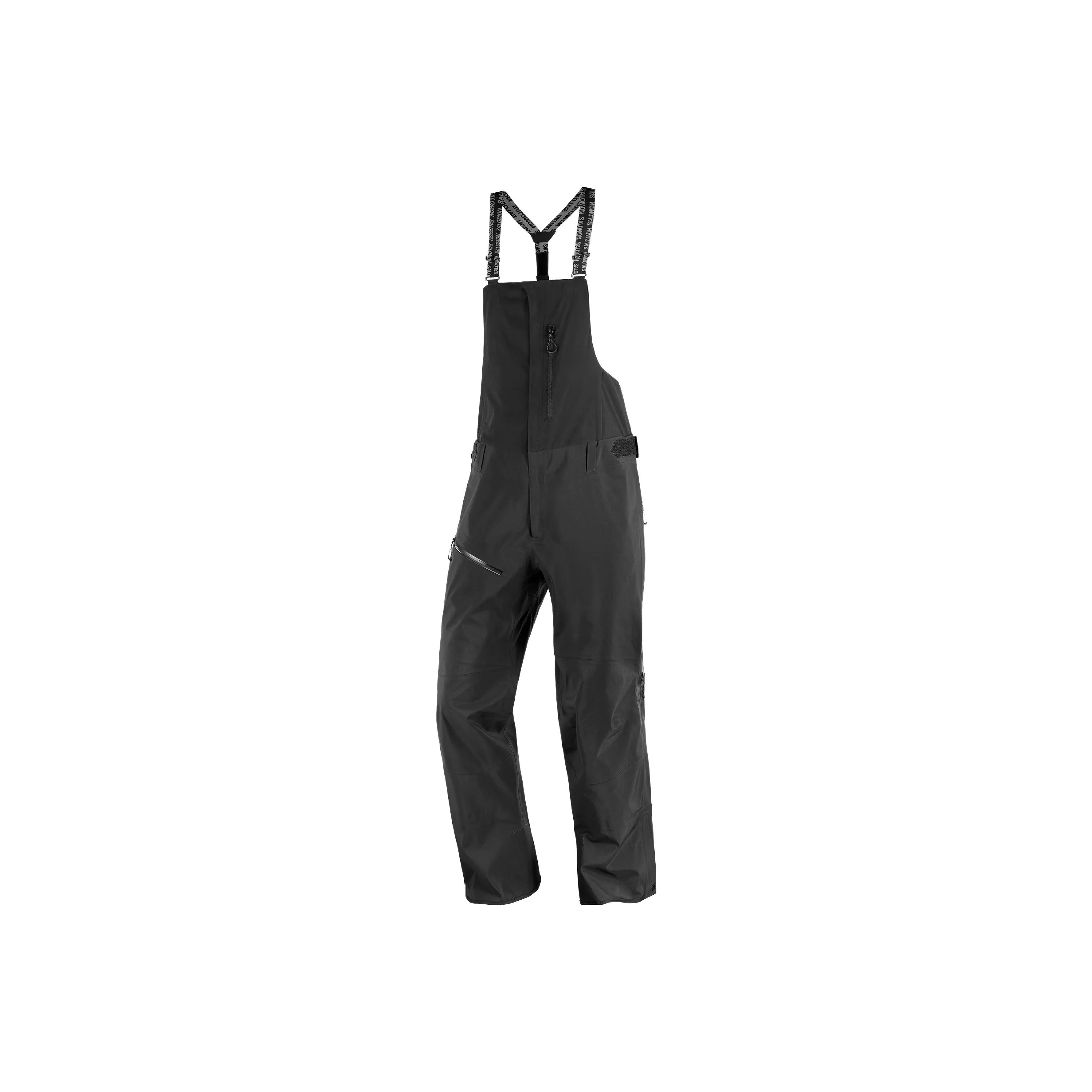 SALOMON MOON PATROL Gore Tex Shell Pants Ski Pants Men's Dark Gray