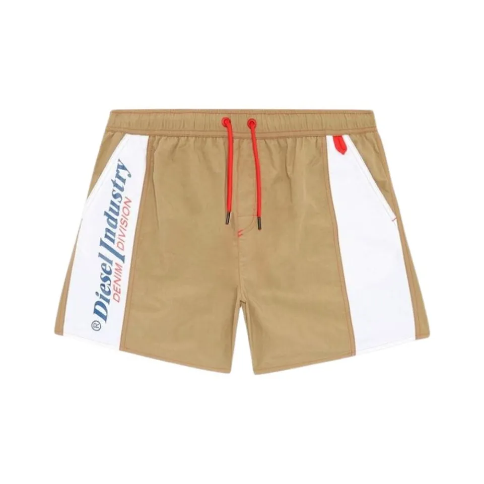 DIESEL Swimming Shorts Unisex Khaki