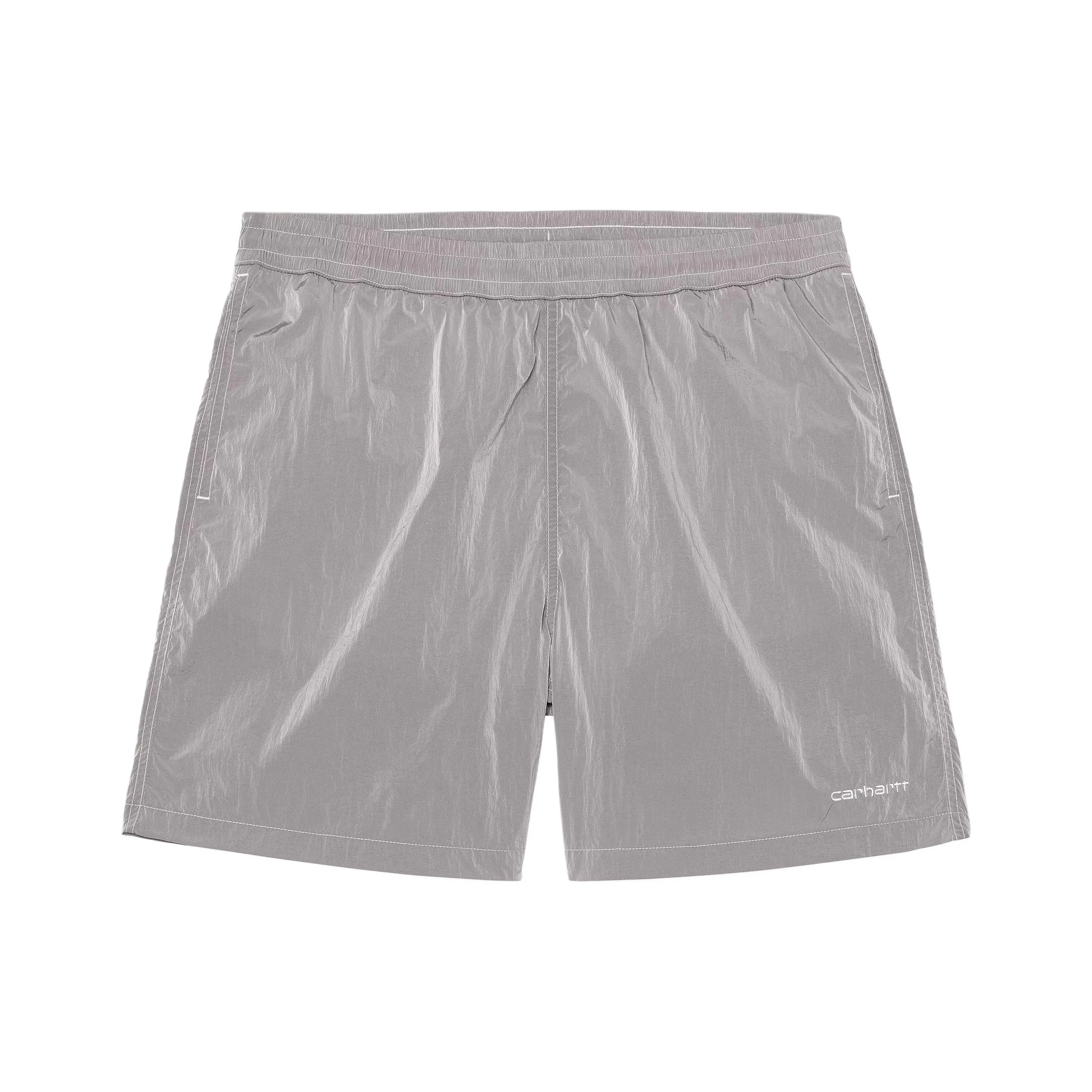 Carhartt WIP Silvery White Мужские Плавательные Шорты