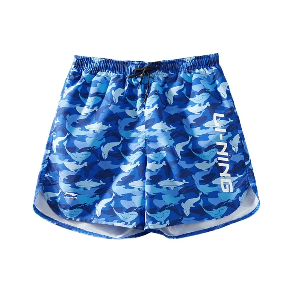 Плавки для мужчин лайнер принт синий