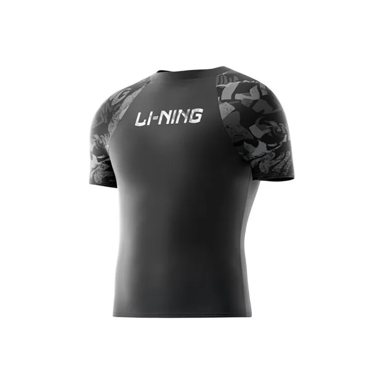 Лайнер Мужские купальники Мужской Черный Камуфляж