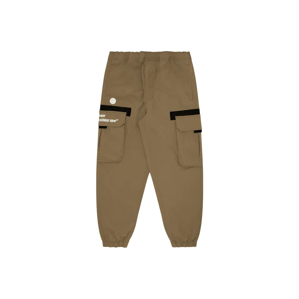 Aape By *A Bathing APE® Logo appliqué Tapered Cargo Trousers