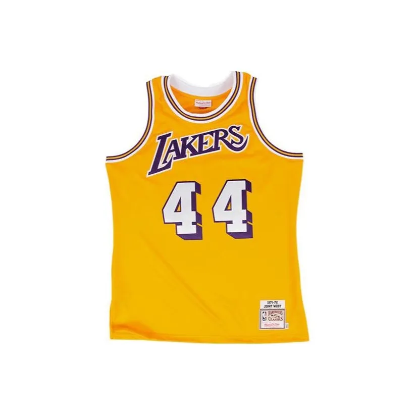 Mitchell & Ness 'NBA La Lakers 71 Jerry West' Authentic Jersey Vest Top