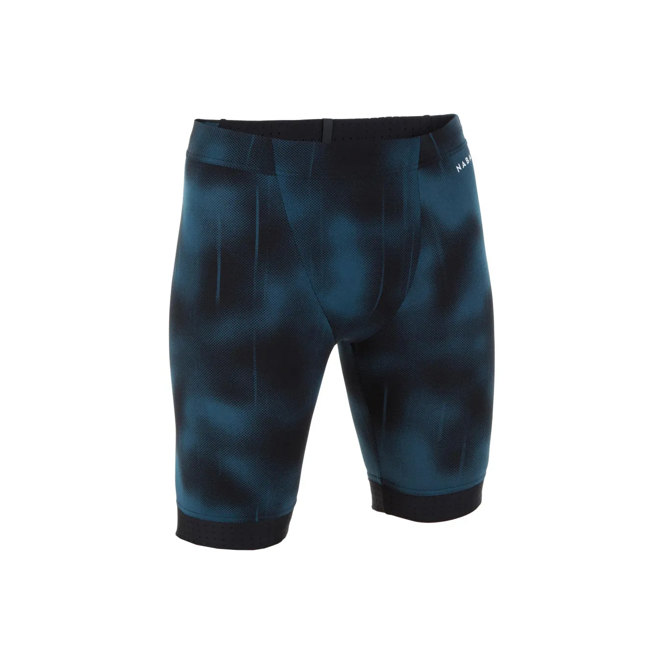 DECATHLON NABAIJI Черный Туркуаз Апельсин JAMMER AQUARESIST Плавательные шорты Мужские Черный Неоново-красный