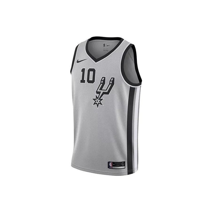 Nike x NBA Basketball Jerseys SW Fan Edition 19 20 Season San Antonio Spurs DeRozan Size 10 Men's Gray