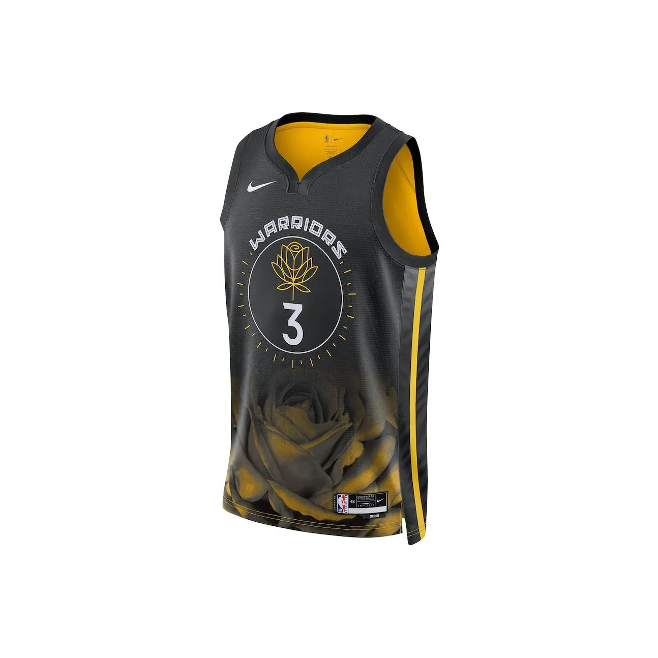Nike Basketball Jersey Unisex Black Gold