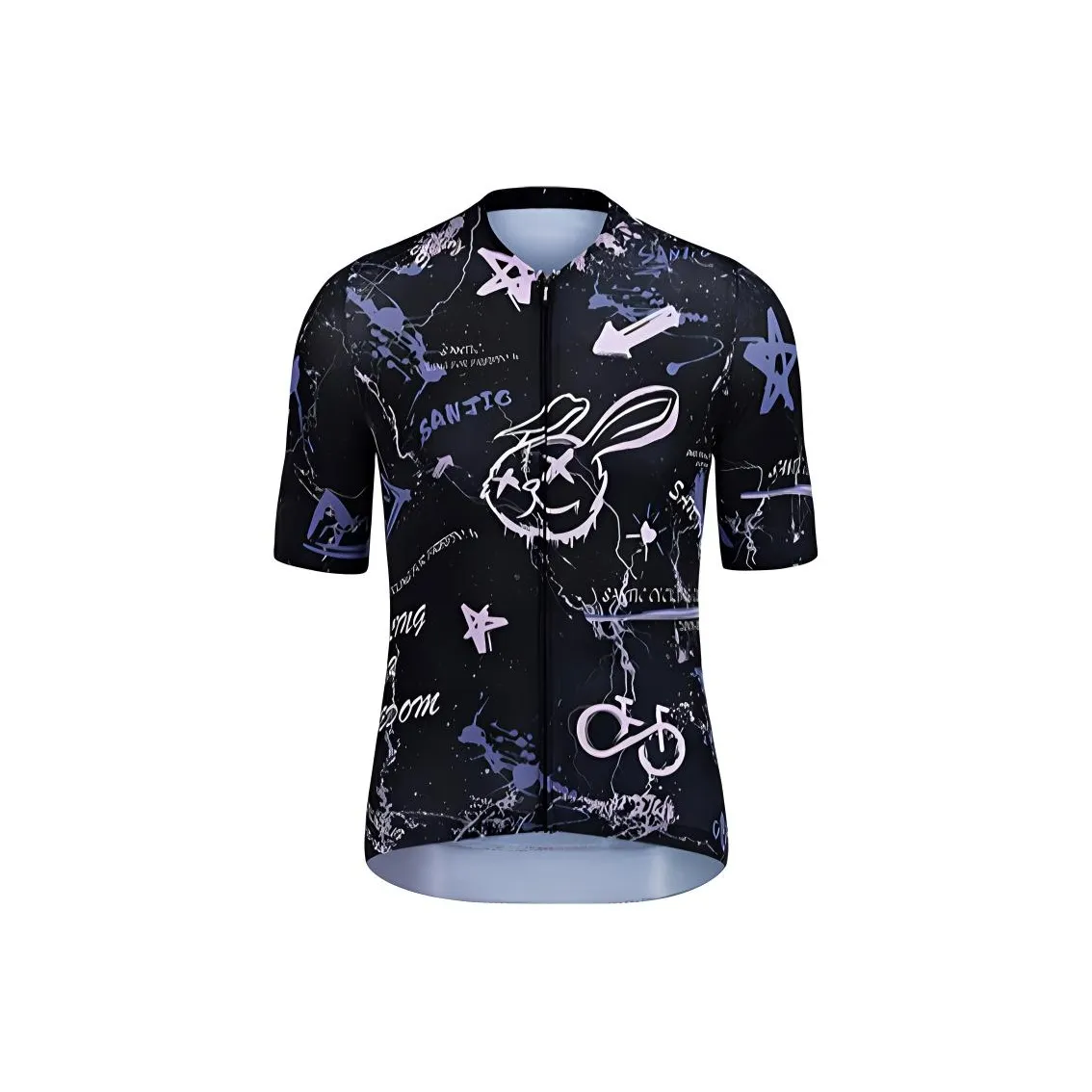 SANTIC Велосипедная одежда Мужская Черная