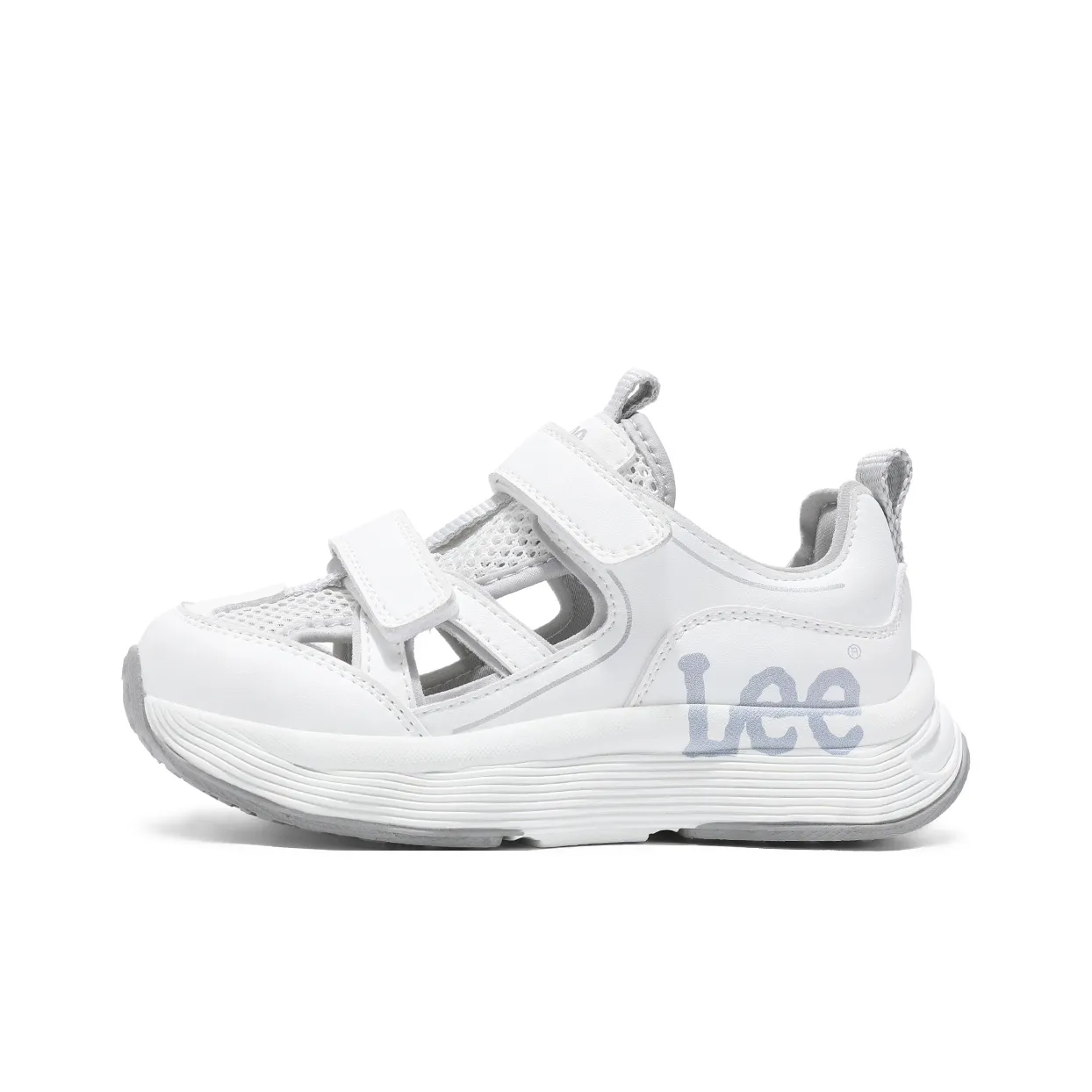 Lee Slip-resistant Амортизация Устойчивый к истиранию Дышащий Легкий Амортизация Низкие Сандалии Серый Детский