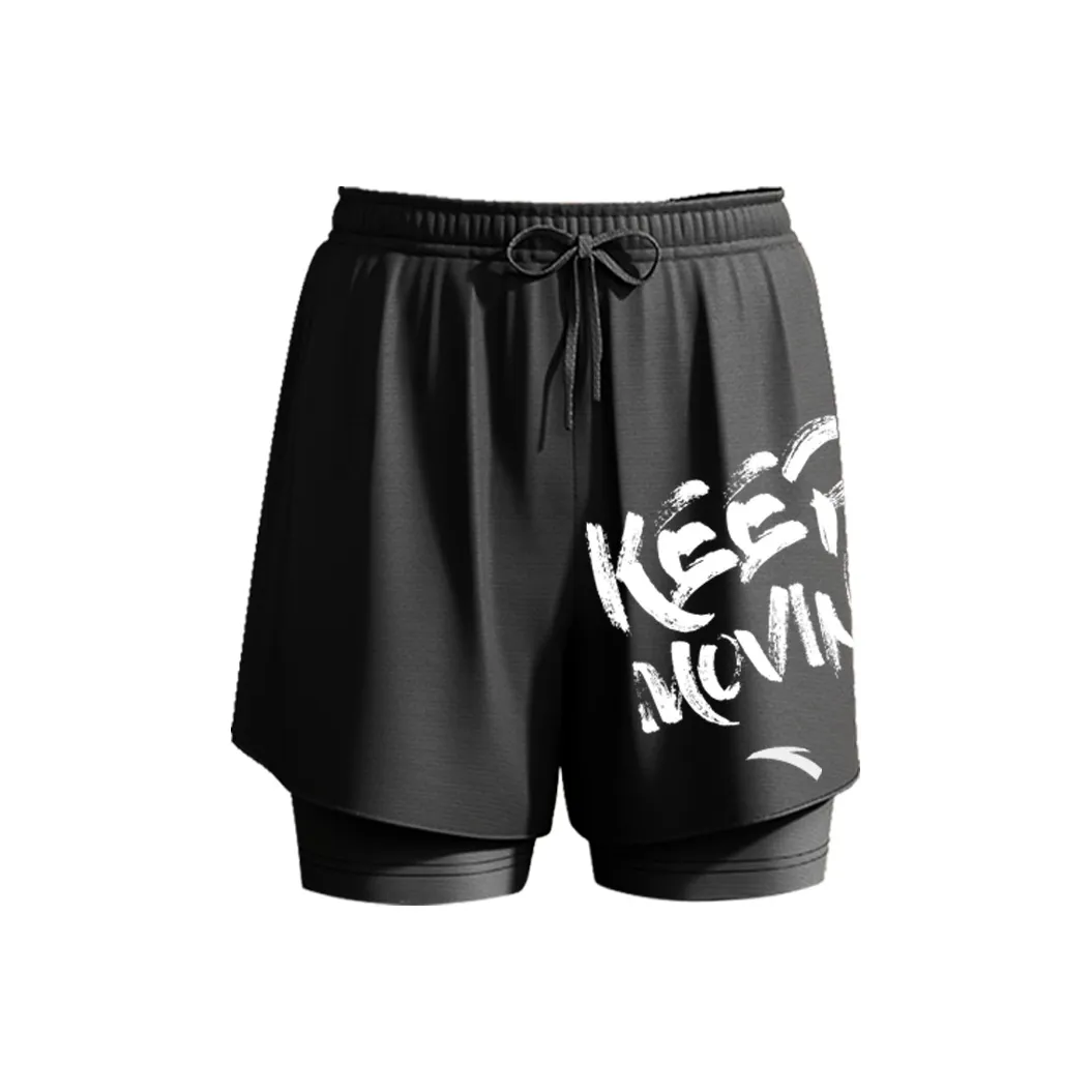 Anta Плавательные шорты Мужские Черные