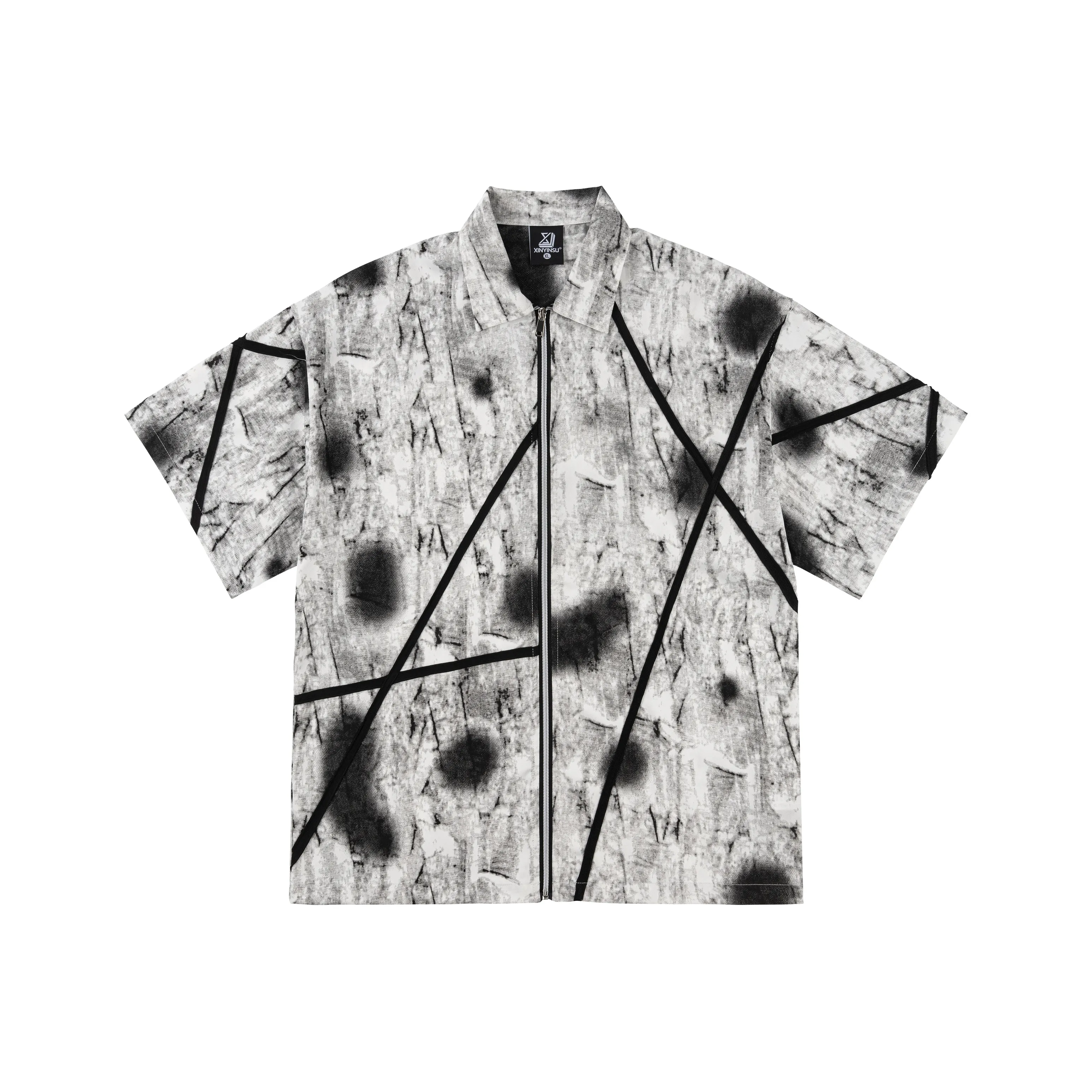 XINYINSU Белая унисекс рубашка