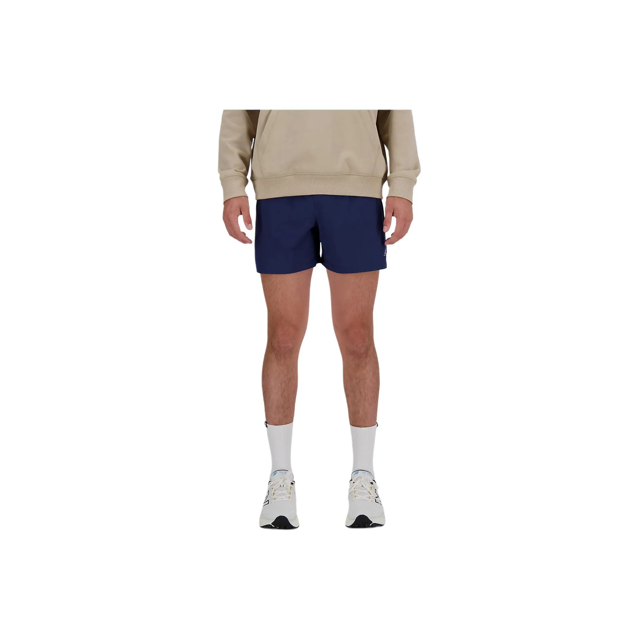 New Balance Повседневные шорты Мужские Темно-синие