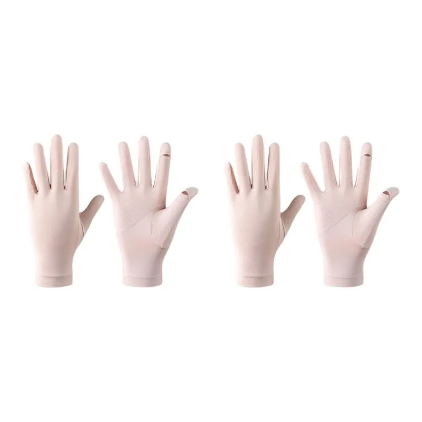 XIAOYEHEZI Эластан Перчатки с защитой от солнца Унисекс