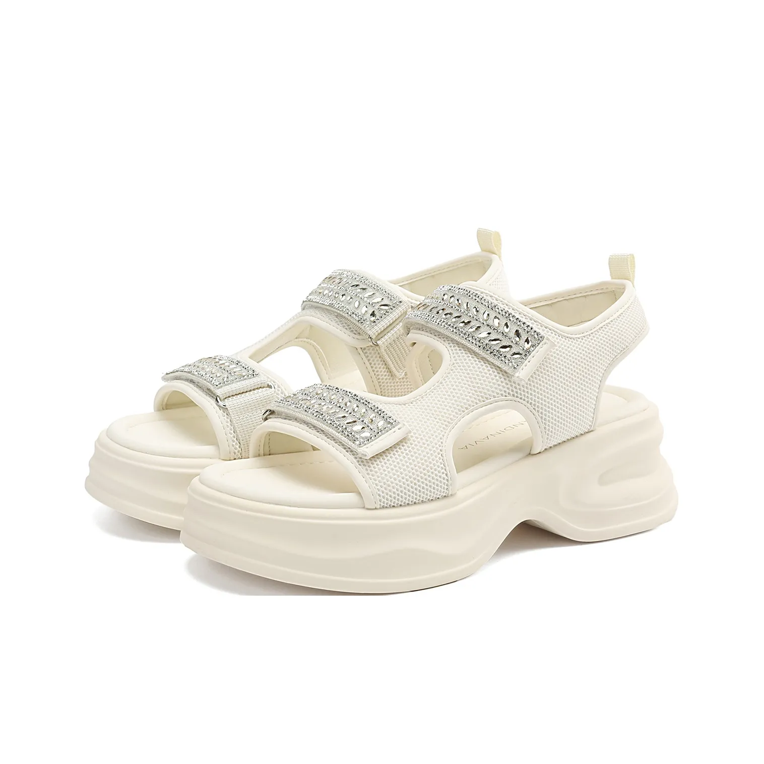 D Fuse SCANDINAVIA One Ремешок Сандалии Женские Бежевые