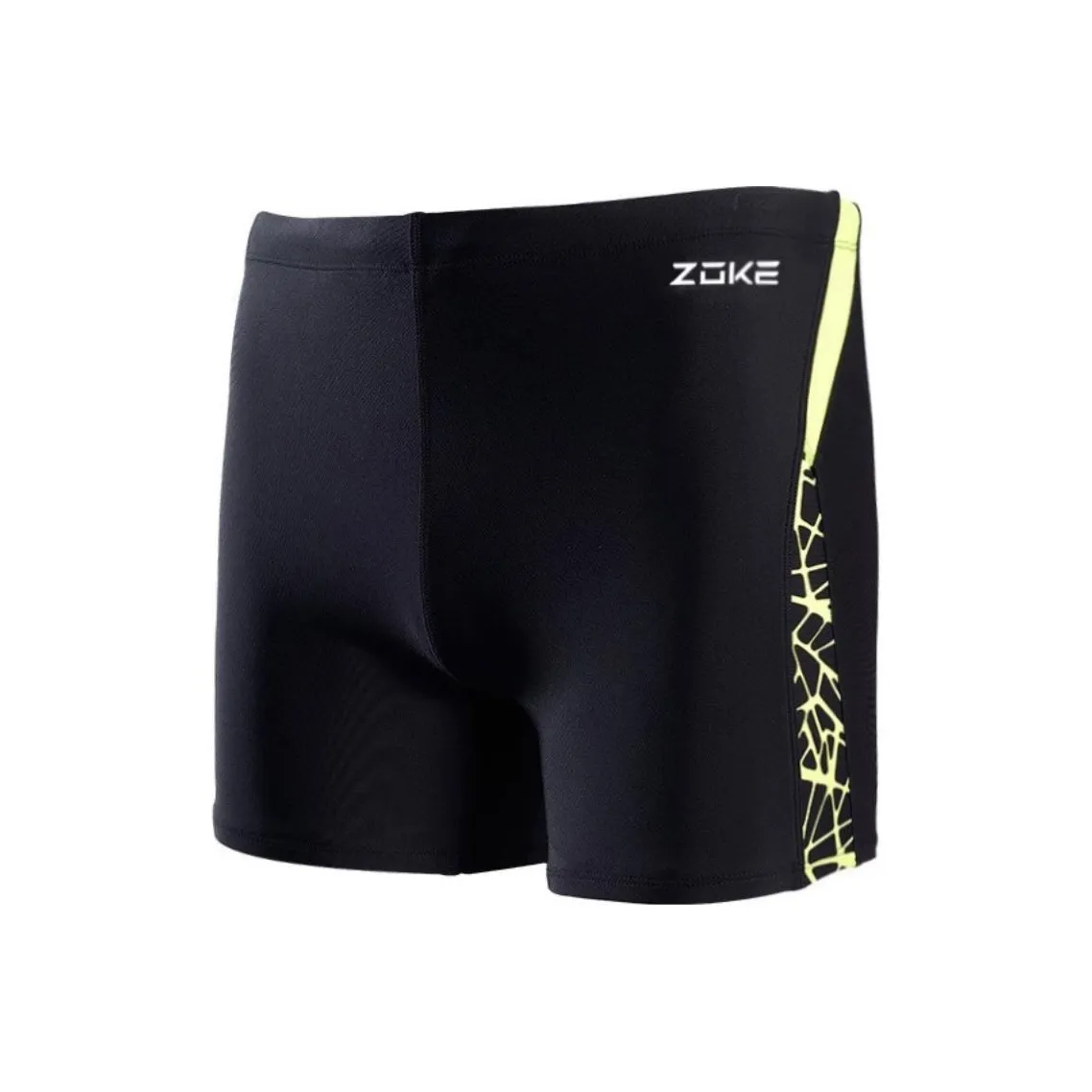 ZOKE Плавки Мужские Черный Неон Желтый