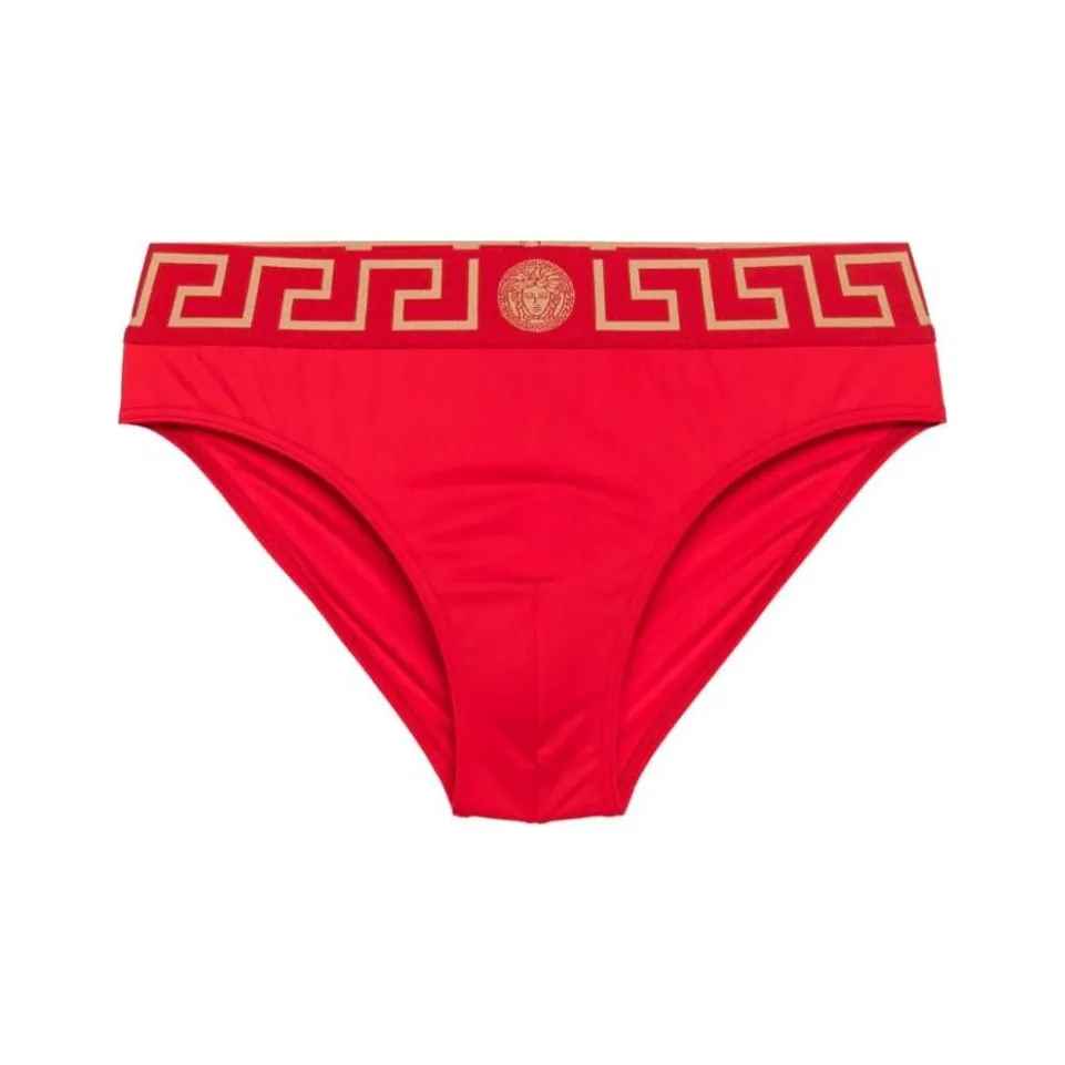 VERSACE Greca Border Swim Briefs