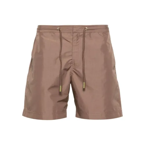 Orlebar Brown Мужские пляжные шорты красновато-коричневого цвета
