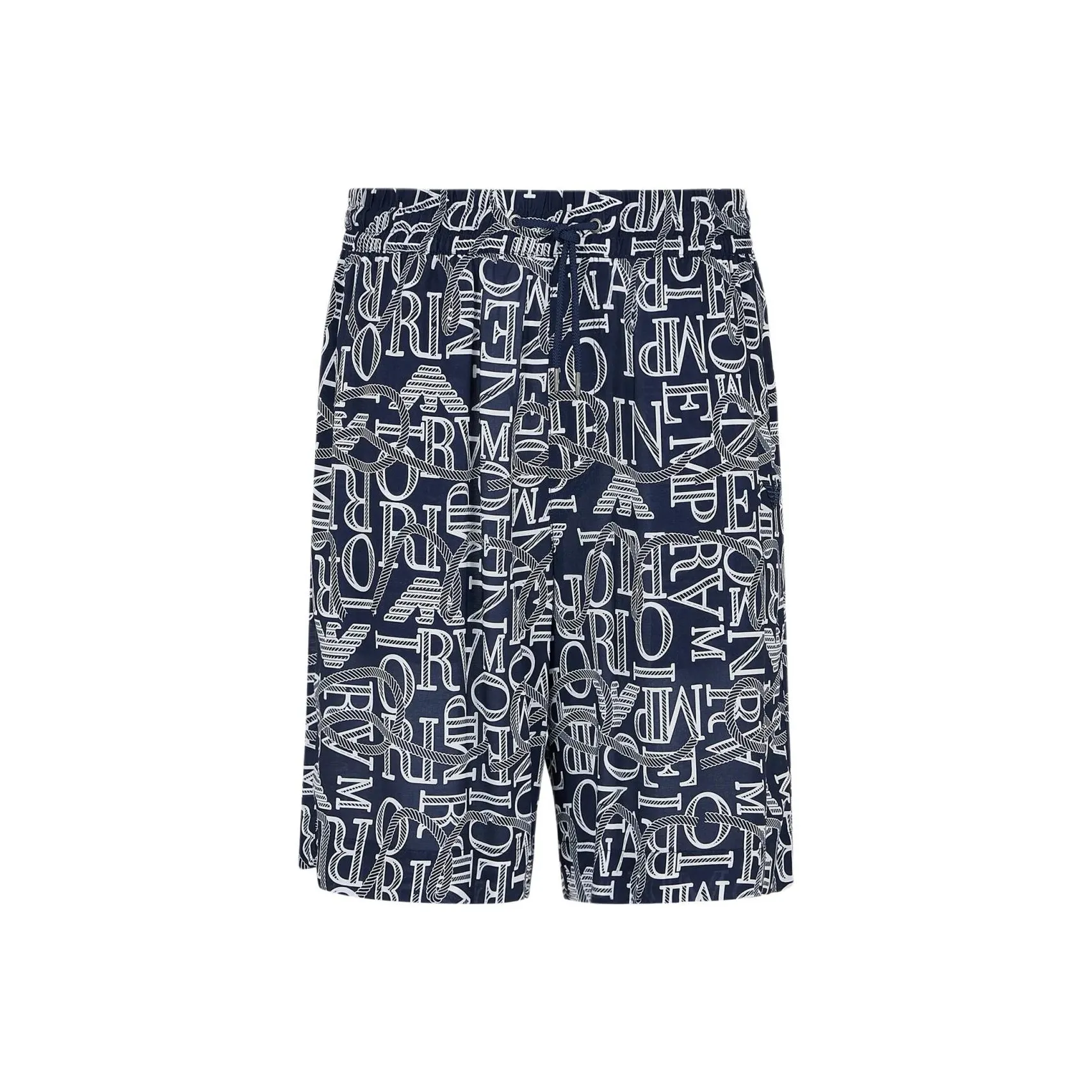 Emporio Armani SS24 Пляжные шорты Мужские Морской синий