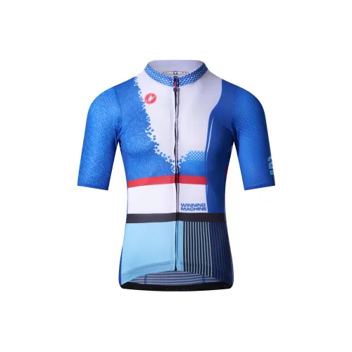 CASTELLI 087 Синий Мужская Велосипедная Одежда
